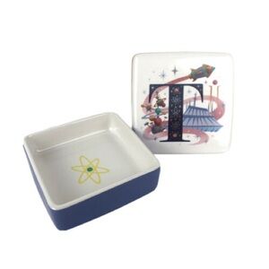 New Disneyland Tomorrowland ABC T Trinket Box Retired Disney Parks